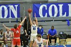 MBBall vs BSU  Men’s Basketball vs Bridgewater State University. - Photo by Keith Nordstrom : Wheaton, Basketball
